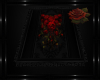 Gothic Bloody Rose Rug