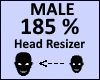 Head Scaler 185% Male