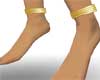 M* Gold Anklets