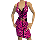 Pink leopard Dress V1
