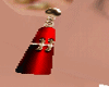 Ladyd Red Earrings