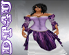 DT4U Purple Gypsy Gown