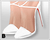 (B) White heels