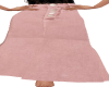 pink jean skirt long