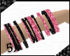 5j *Pink and Black