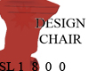 design chair red two