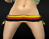 rainbow shorts/bikini 