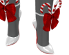 White Candy Cane Heels