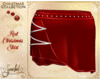 Red Christmas Skirt