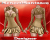 HS-Gold Anette Dress