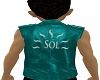 SOL MEN TEAL VEST