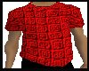 |DT|RED BAGGY TEE