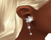snowflake earrings GA