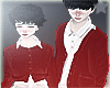R. couple sweater-red F