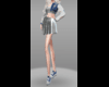 [LR]  Pleated Skirt