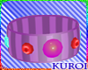 K! Purple Kitty Collar