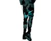 N Camo Teal Suit & Shoes