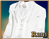 Fancy White 3 Piece Suit