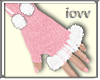 Iv-Fur Glove PinK