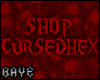 Shop CursedHex Sign