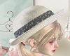 sucre straw hat gray