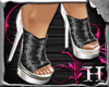 +H+ Glitz Heelz - Black