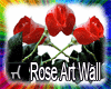 Rose Art Wall