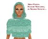 Mint Green Knitted Hoody