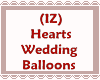 (IZ) Hearts Balloons Red