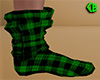 Green Socks Plaid (M)