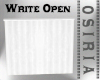 White Curtain (OPEN) ani