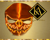 Pumpkin Neon Mask