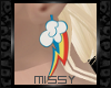 MC|Rainbow Dash Earrings