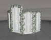 White Wed Privacy Screen