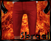 S| Khaki Shorts Red