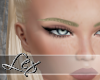 LEX braided brows blond