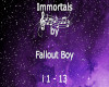Immortals by Fallout Boy
