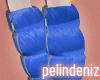[P] Puffer blue boots
