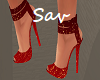 Ruby/Red Sandals