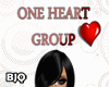 ❤ ONE HEART GROUP SIGN