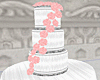3 Tier Wedding Cake Rose