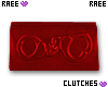 ® Red HandCuff Clutch