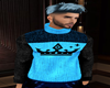 Blue  king  sweater