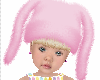Kids Pink Bunny Hat