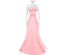 *Strapless Pink Gown*