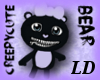 Creepy Cute Lilac Bear