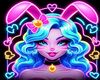 *K* Cute Bunny Girl BG