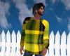 Yellow Plaid Sweater