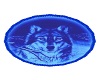 [V2] Blue Wolf Rug
