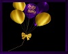 Happy Bday Hand Balloons